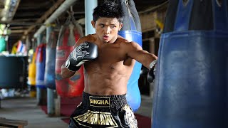 Buakaw Training Highlight Old School [upl. by Cormick]