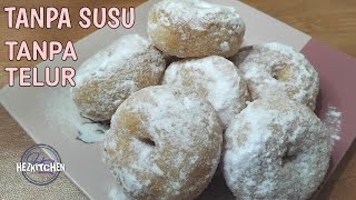 Donat 1000an ‼️ Super Lembut Tanpa Susu Tanpa Telur Tanpa Ulen Tanpa Mixer  Resep Takaran Sendok [upl. by Queenie509]