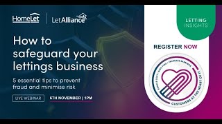 Letting Insights  Prevent fraud and safeguard your business 061124 [upl. by Nalloh]