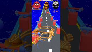 Ropeman vs angry bird 🐦 shorts cartoon gaming [upl. by Priebe507]