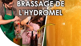 Brasser de lHydromel  Brasser et mettre en bouteille son propre Hydromel  Brewing with Tomi [upl. by Zerla6]