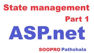 State management in ASPNET part 1 [upl. by Lance9]