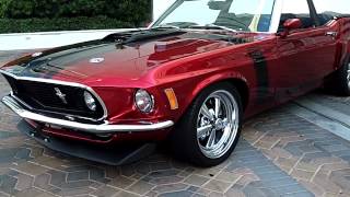 1969 Ford Mustang custom convertible at celebrity cars las vegas [upl. by Anissa]