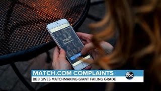 Matchcom Complaints  ABC News [upl. by Allimrac]