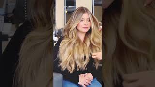 Tutorial para teñir el cabello castaño dorado blonde balayage rubios [upl. by Amrak]