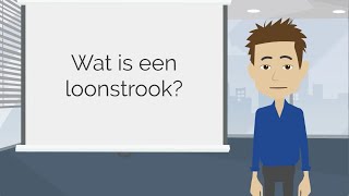 Wat is een loonstrook  Boekhoudkundige termen [upl. by Hilbert382]