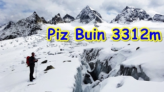 Piz Buin 3312m  Besteigung als Hochtour  Gletschertour  Silvretta Alpen  Bergsteiger Doku [upl. by Innor]