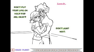 We Cant Be Together Anymore  Miraculous Ladybug ADRIENETTE COMIC DUB [upl. by Ardnoek]