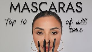 TOP 10 MASCARAS OF ALL TIME  NINA UBHI [upl. by Verlie]