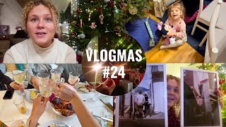 ÉJSZAKAI BUSZOZÁS SZENTESTÉRE amp Mit kaptamadtam Karácsonyra I VLOGMAS 24 [upl. by Xyno]