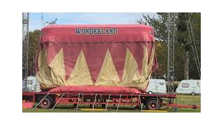 circus wonderland build up Taunton 2024 [upl. by Unam860]