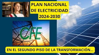 PLAN NACIONAL ELECTRICO 20242030 [upl. by Aicertap]