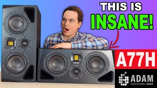 I Should SWITCH ADAM Audio A77H Studio Monitor Review [upl. by Adnauq]