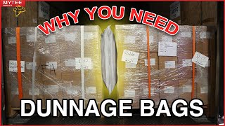 Why You NEED Dunnage Bags  MustHave Cargo Control for Truckers and Shipping [upl. by Asirac178]