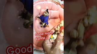 Soja jara sleeping time of my laddu laddugopal bahubali2 reels viral radhakrishna krishna [upl. by Gehman198]