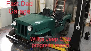 Willys Jeep Mild Restorationupdate [upl. by Laeira797]