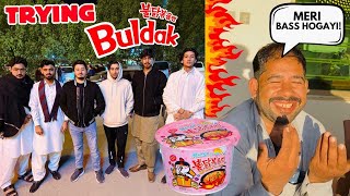 SAB NY TRY KEYH BULDAK NOODLES SAJJAD NY TAUBHA KER LE VLOG5 [upl. by Yahsram944]