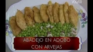 Abadejo en Adobo con Arvejas 🐟🦑 Karlos Arguiñano en tu Cocina 🧅🧄🥚 1999 🇦🇷 [upl. by Eleets]