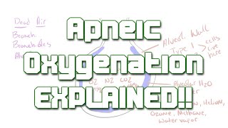 Apneic Passive Oxygenation Explained  Something In About 5 Minutes  Medic Materials [upl. by Clift]