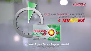 Nurofen Express Switch now to UK No1 Pain Relief Brand [upl. by Uoliram]