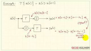 Tutorial Time invariance [upl. by Ahsinik462]