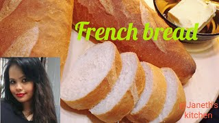 Easy French bread for beginnersJaneths kitchen [upl. by Affay156]