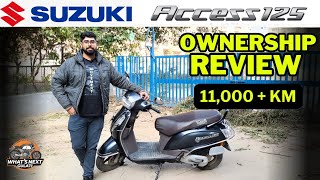 11000 km Suzuki Access 125 Owners Review  My 15 Years Experience  Full Review In Hindi 2024 [upl. by Ohce695]