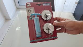 Wenko Vacuum Loc  screwless hooks rails etc [upl. by Aeneas]