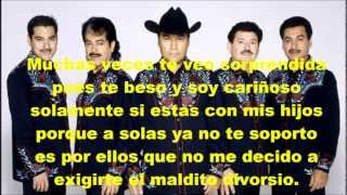 El Ejemplo los Tigres del Norte con letra [upl. by Sobmalarah]