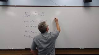 Partial Fractions  Equating Coefficients [upl. by Ima853]