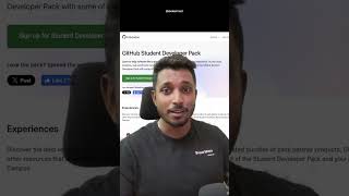 GitHub Student Developer Pack [upl. by Enyallij]