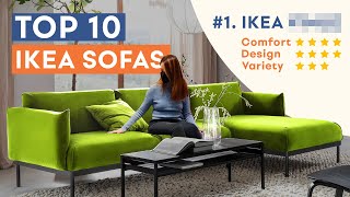 Top 10 IKEA Sofas Of The Year  Reviewing the Most Popular Models 2022 Update [upl. by Riana]