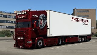 ets2 mod reviù 10  Sarantos Junior Combo for RJL Scania link in description [upl. by Schechinger]