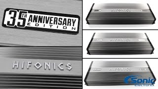 Hifonics 35th Anniversary Edition Super Amps  Product Overview [upl. by Yrrad50]