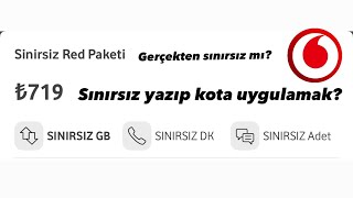 VODAFONE SINIRSIZ TARİFEYE GEÇMEDEN ÖNCE İZLEYİN  SINIRSIZ TARİFELER GERÇEKTEN DE SINIRSIZ MI [upl. by Eciram]