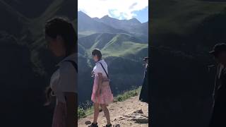 georgia грузия кавказ горы georgien girl caucasus kaukasus panoramagudauri [upl. by Notsek]