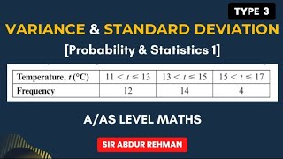 Learn Variance and standard deviation  Probability and Statistics  ASA Level [upl. by Gaeta94]