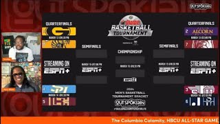 SWAC 2024 Men’s Basketball Tournament Bracket [upl. by Tamiko294]