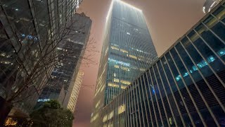 🇨🇳 Exploring Hangzhou Qianjiang CBD at Night 2024  4K HDR [upl. by Cleveland405]