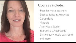 Music Technology Online Courses for Teachers [upl. by Shishko]