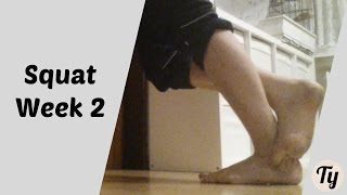 Squat Challenge Week 2  Learn to Squat [upl. by Sivahc]