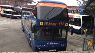 Stagecoach X76 In Kilmarnock Bus Station [upl. by Mike711]