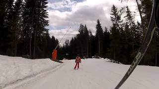 Flims Laax 10 Piste bottomMP4 [upl. by Aenert]