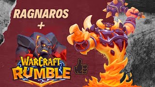 Warcraft Rumble  Ragnaros PvP with Molten Giant  it’s not that bad [upl. by Aneekat113]