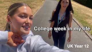 college student week in my life vlog  UK year 12 [upl. by Cynarra]