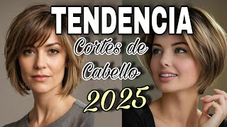 CORTES DE CABELLO que son TENDENCIA este 2025 Estilo y Versatilidad Moda para el Cabello [upl. by Annaoi278]