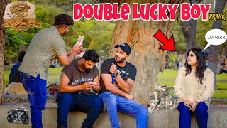 Double Lucky Boy Prank  Prank in Pakistan  Humanitarians Mini [upl. by Moore916]