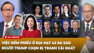 Tin Nổi Bật 111524 Việc đếm phiếu ở địa hạt 42 ra sao  Người Trump chọn bị tranh cãi nhất [upl. by Davida461]