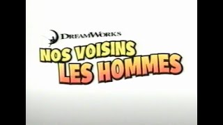 Nos Voisins Les Hommes  Over the Hedge  DVD  2006  Publicité [upl. by Franny752]