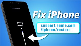 Fix iPhone Stuck On supportapplecomiphonerestore With One Click [upl. by Imotas]